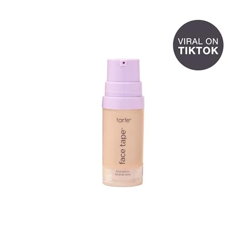 Tarte Face Tape Foundation – Coverage Matte Finish Foundation with Snow Mushroom & Hyaluronic Acid for Hydration, Waterproof, Vegan & Cruelty-Free