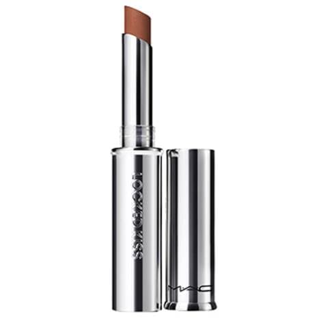 MAC Locked Kiss 24 Hour - Poncy for Women - 0.06 oz Lipstick MAC