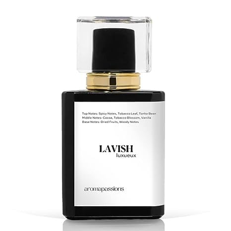 LAVISH | Inspired by TF TBACO VANILLE | Pheromone Perfume Cologne for Men and Women | Extrait De Parfum | Long Lasting Dupe Clone Essential Oil Fragrance | Perfume De Hombre Mujer | (100 ml / 3.4 Fl Oz) aromapassions