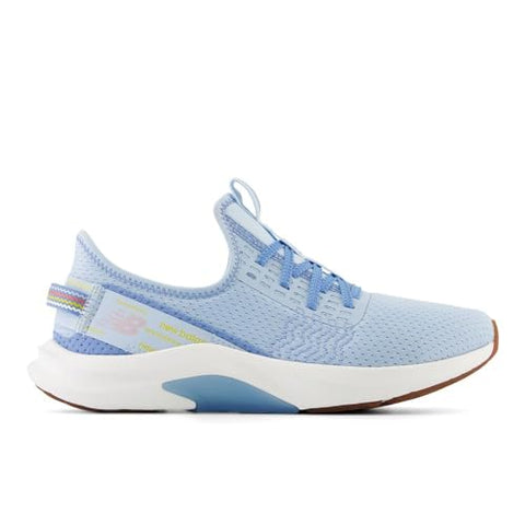 New Balance Women's Dynasoft Nergize Sport V2 Sneaker, Light Chrome Blue/Sea Salt, 7.5 New Balance