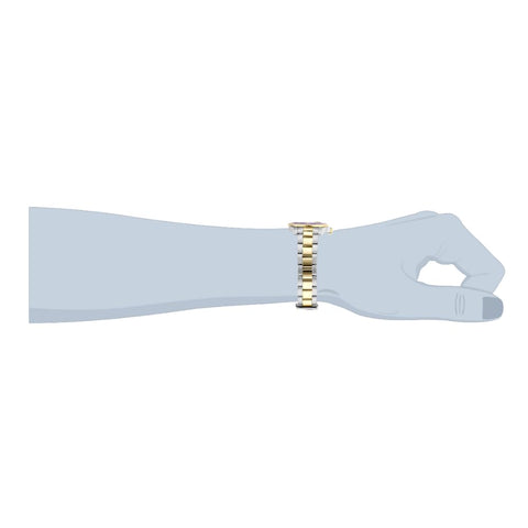 Invicta Men's Pro Diver Quartz Watch with Stainless Steel Strap, Two Tone, 20 (Model: 26972)