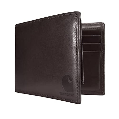Carhartt Men's Billfold Wallet, Oil Tan Leather (Brown), One Size Carhartt