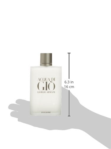 GIORGIO ARMANI Aqua Di Gio for Men Eau de Toilette Spray, 6.7 Ounce Armani Beauty