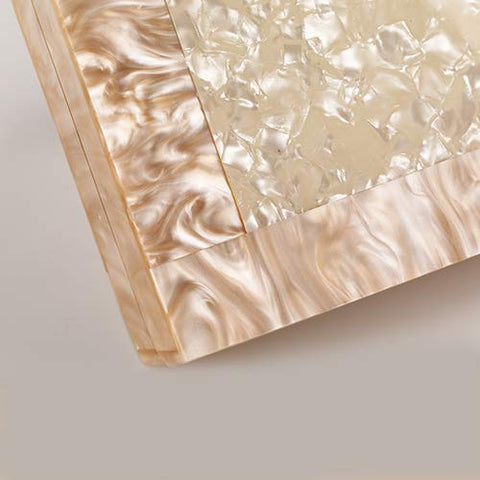 Menurra Women Acrylic Evening Clutch bag Glitter Marble Purse Handbag for Wedding Cocktail Party Prom Menurra