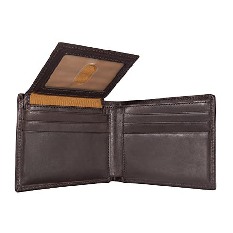 Carhartt Men's Billfold Wallet, Oil Tan Leather (Brown), One Size Carhartt