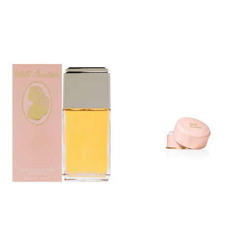 Evyan Women's Cologne, White Shoulders, Eau De Cologne EDC Spray, 4.5 Fl Oz & Perfume Bath Powder for Women, White Shoulders, 2.6 Oz Evyan