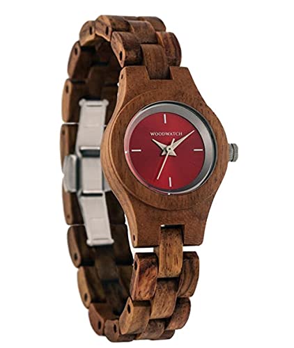 WoodWatch Poppy Wooden Watches for Women - Premium Wooden Watch - Eco Friendly Product, we Plant 1 Tree per Watch Sold WoodWatch