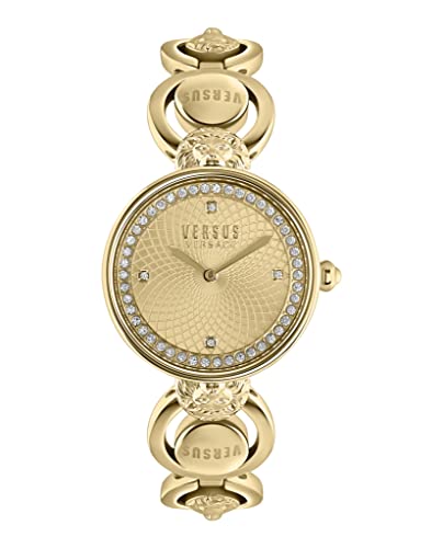 Versus Versace Womens Watches Gold 34 mm Victoria Harbour Collection Versus Versace