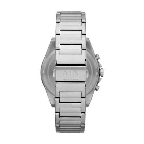 A｜X ARMANI EXCHANGE Men's Chronograph Stainless Steel Watch, Color: Silver/Black (Model: AX2600) A｜X ARMANI EXCHANGE