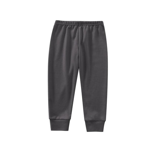 JARMAKO Toddler Boys Cotton Pants, 4-Pack Joggers, Basic Colors, 4T