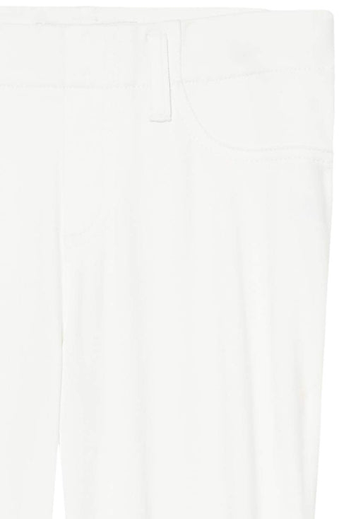 Amazon Essentials Women's Pull-On Stretchy Knit Jegging (Available in Plus Size), White, Medium