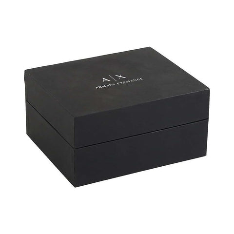 A｜X ARMANI EXCHANGE Men's Chronograph Stainless Steel Watch, Color: Silver/Black (Model: AX2600) A｜X ARMANI EXCHANGE