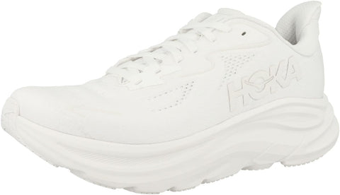 Hoka Women's Clifton 10 Sneaker, White/White, 8