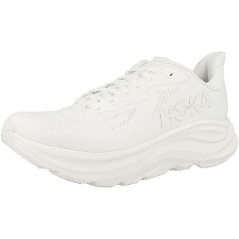 Hoka Women's Clifton 10 Sneaker, White/White, 8