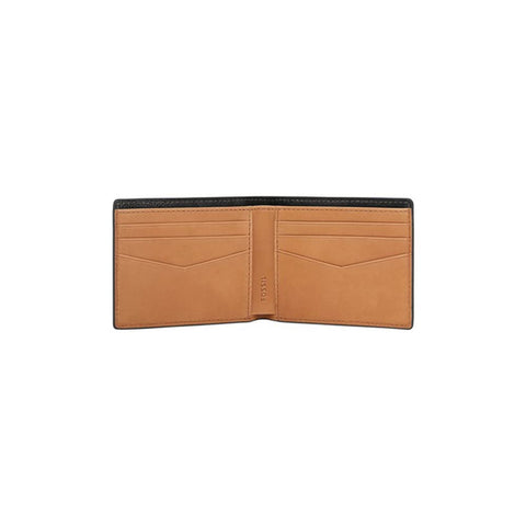 Fossil Men's Steven Leather Bifold Wallet, Slate Black, (Model: ML4521019) Fossil