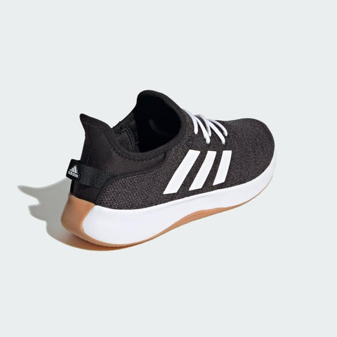 adidas Women's Cloudfoam Pure Sneaker, Black/White/Grey, 7 adidas