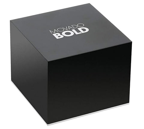 Movado Bold TR90 Ultra Modern Watch for Men and Women - Swiss Quartz 3H Movement, Leather Strap - Water Resistant 3ATM/30 Meters - Sporty Style Wristwatch for Everyone - 42mm Movado