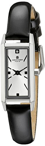 Charles-Hubert, Paris Women's 6911-W Premium Collection Analog Display Japanese Quartz Black Watch CHARLES-HUBERT PARIS