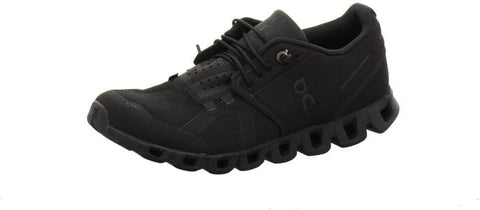 On Women's Cloud 5 Sneakers, All Black, 9