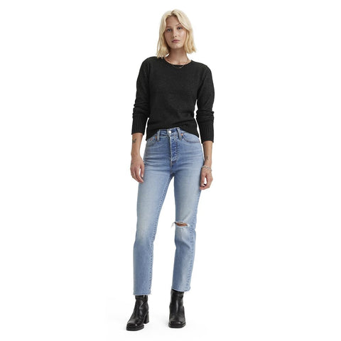 Levi's Women's Wedgie Straight Jeans, (New) Night Sight 28 Regular