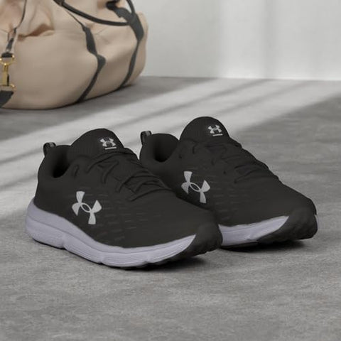 Under Armour Men's Charged Assert 10, (001) Black/Black/White, 10.5, US