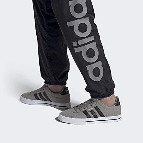 adidas Men's Daily 3.0 Skate Shoe, Dove Grey/Core Black/Cloud White, 10