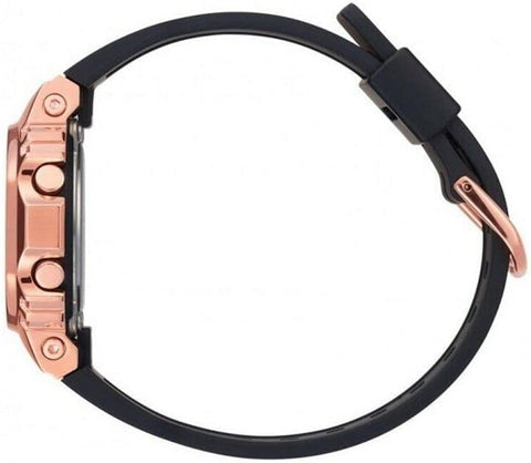 G-Shock Ladies' Casio Digital Rose Gold-Tone and Black Resin Strap Watch GMS5600PG-1 G-Shock