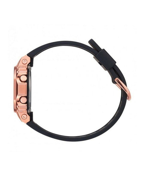 G-Shock Ladies' Casio Digital Rose Gold-Tone and Black Resin Strap Watch GMS5600PG-1 G-Shock