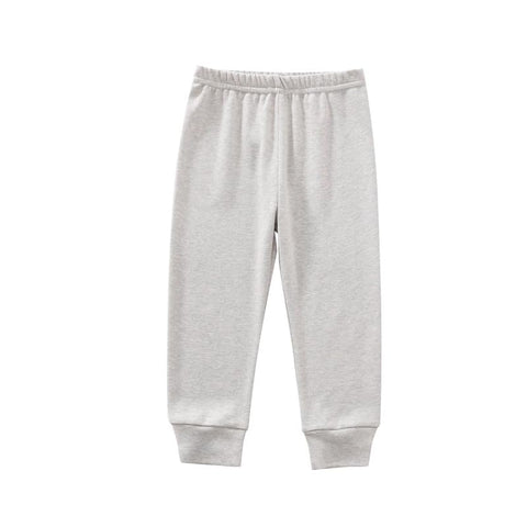 JARMAKO Toddler Boys Cotton Pants, 4-Pack Joggers, Basic Colors, 4T