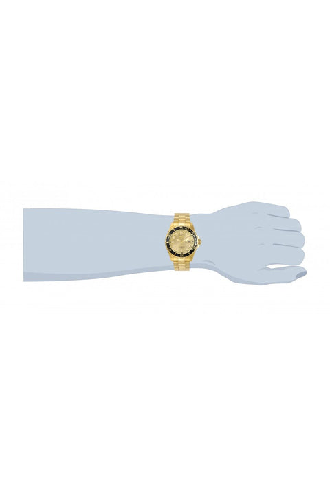 Invicta Mens Pro Diver Quartz Watch, Gold, 30025 Invicta