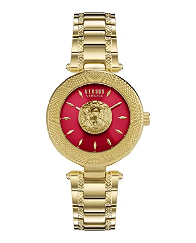 Versus Versace Womens Watches Gold 40 mm Brick Lane Collection Versus Versace
