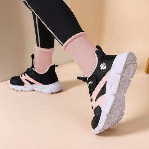 Kids Sneakers for Boys Girls Running Tennis Shoes Anti Slip and Breathable Sport Athletic Suitable for Campus Walking and Playing