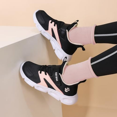 Kids Sneakers for Boys Girls Running Tennis Shoes Anti Slip and Breathable Sport Athletic Suitable for Campus Walking and Playing