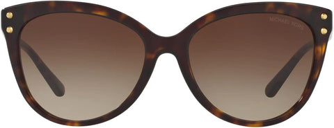 Michael Kors Jan MK2045 55mm Dark Tortoise Acetate/Brown Gradient One Size sunglasses womens Michael Kors