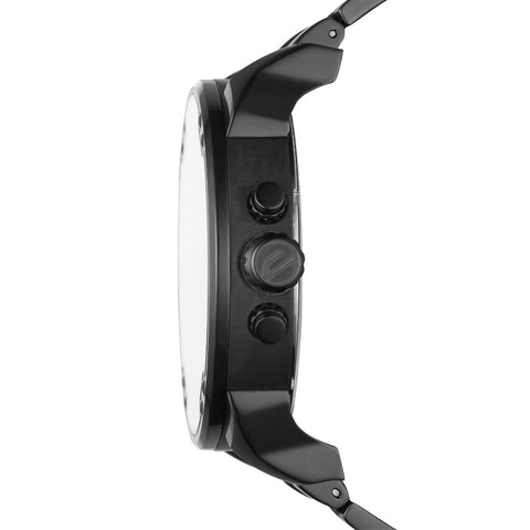 Diesel Mr. Daddy 2.0 Stainless Steel Chronograph Men's Watch, Color: Black Iridescent (Model: DZ7395) Diesel
