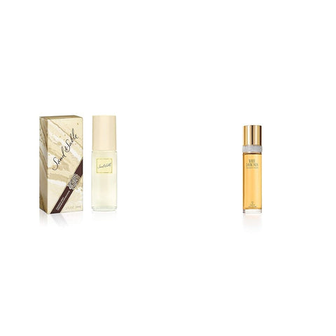 SAND & SABLE Cologne Spray, Vegan Formula, Perfume, Irresistible Sweet Flower Notes, 2oz & Women's Perfume by Elizabeth Taylor, White Diamonds, Eau De Toilette EDT Spray, 3.3 Fl Oz SAND & SABLE
