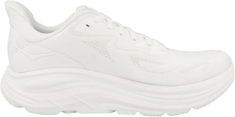 Hoka Women's Clifton 10 Sneaker, White/White, 8
