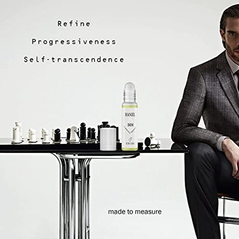 Haniel Mens Cologne Roll on Aromatic Aquatic Perfume For Men Attraction Formula, Her Emotional Loss Cologne for Men