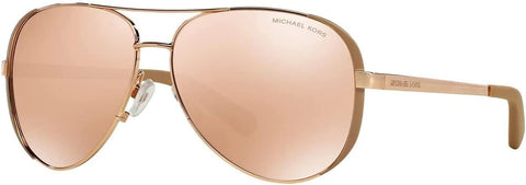 Michael Kors MK5004 Chelsea Rose Gold One Size+ BUNDLE with Designer iWear Eyewear Care Kit Michael Kors