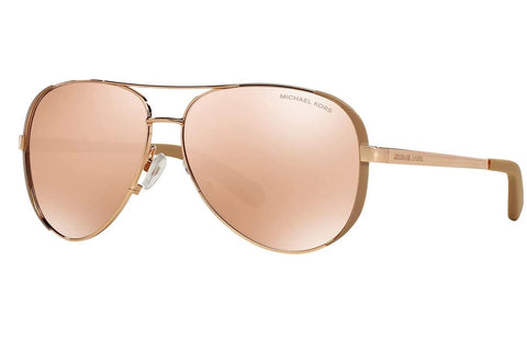 Michael Kors MK5004 Chelsea Rose Gold One Size+ BUNDLE with Designer iWear Eyewear Care Kit Michael Kors