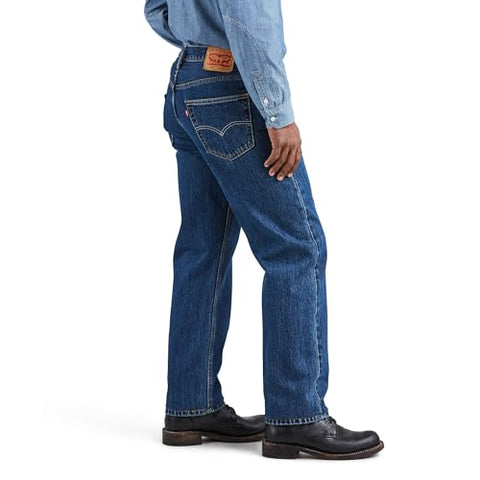 Levi's Men's 550 Relaxed Fit Jeans (Also Available in Big & Tall), Dark Stonewash, 40W x 34L