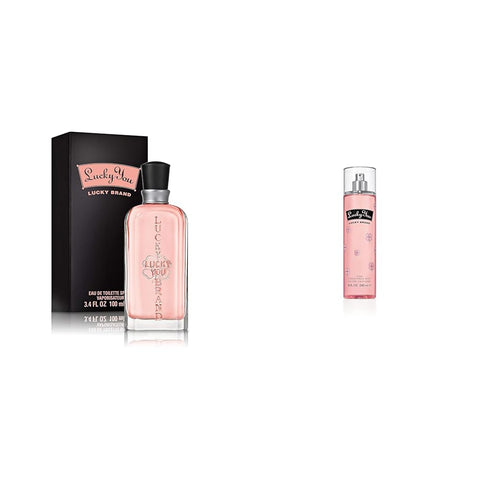 LUCKY You Perfume for Women, Eau de Toilette Day or Night Spray with Fresh Flower Citrus Scent Brand, You Women's Body Mist, Eau de Toilette Spray, Day or Night Fragrance LUCKY