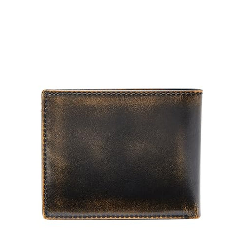 Fossil Men's Wade Leather Bifold with Flip ID Wallet, Black, (Model: ML3882001) Fossil