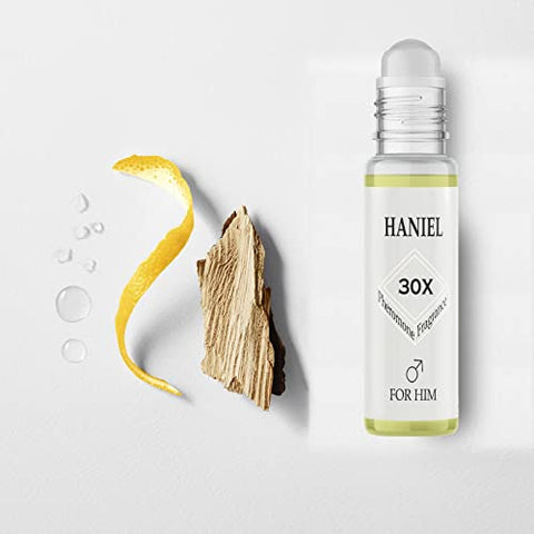 Haniel Mens Cologne Roll on Aromatic Aquatic Perfume For Men Attraction Formula, Her Emotional Loss Cologne for Men