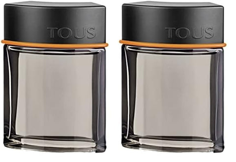 TOUS Man Intense Perfumes Eau De Toilette Spray, 3.4 Ounce, Multi (Pack of 2) TOUS