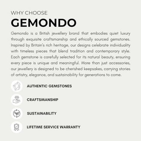 Gemondo USA 14K White Gold Round Blue Sapphire & Diamond Classic Flower Pendant