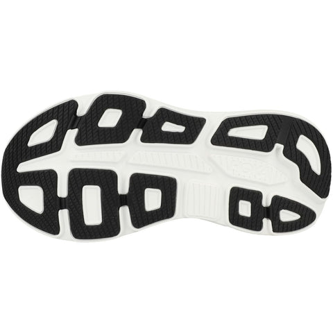 Hoka Women's Bondi 9 Sneaker, Black/White, 8.5