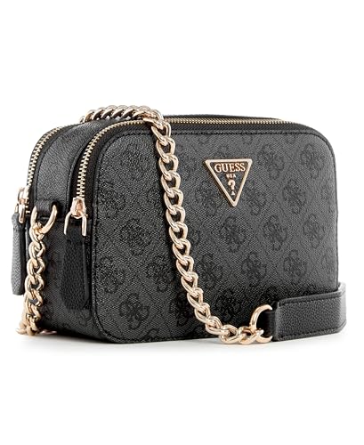 GUESS Noelle Crossbody Camera, Coal Logo GUESS