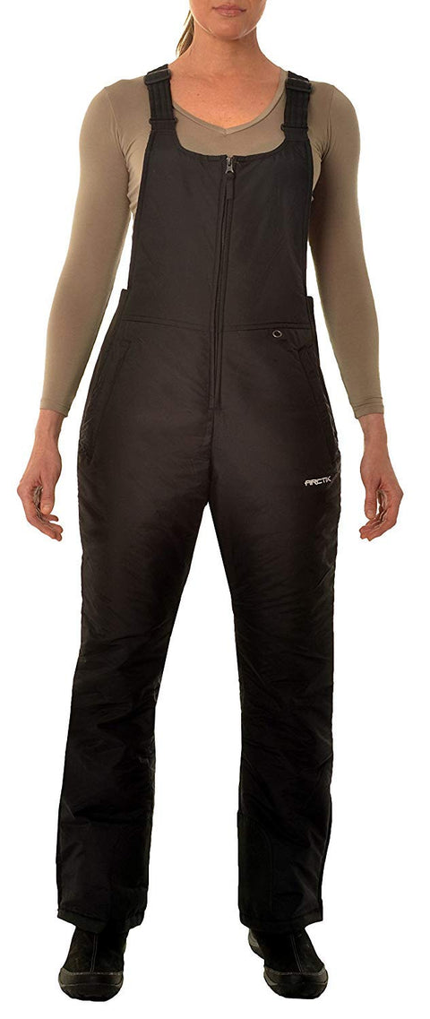 Arctix Women's Essential Insulated Bib Overalls, Black, Medium, 1450 Arctix