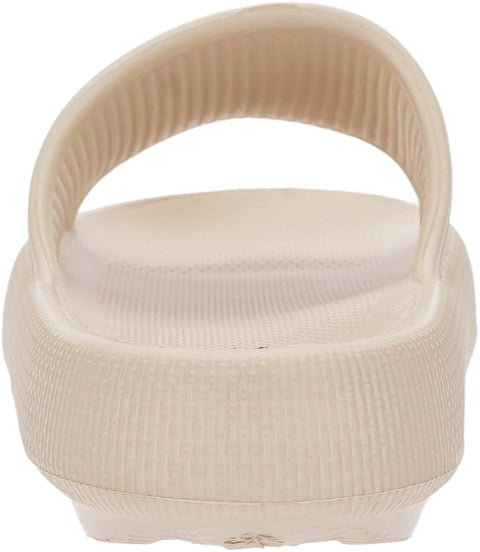 BRONAX Slides for Women Pillow Slippers Summer Soft House Home Shoes Size 8 Garden Sandals for Ladies Comfy Cushioned Thick Sole 39-40 Khaki BRONAX